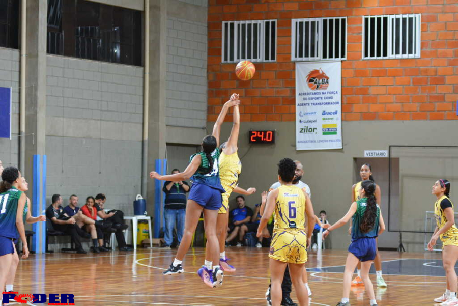Basquete feminino de Guarulhos aplica impressionantes 83 a 3 nos Jogos da Juventude