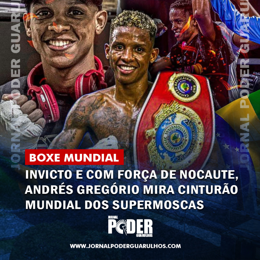 Andrés Gregório sobe no ranking da AMB e se aproxima de disputa pelo título mundial dos supermoscas