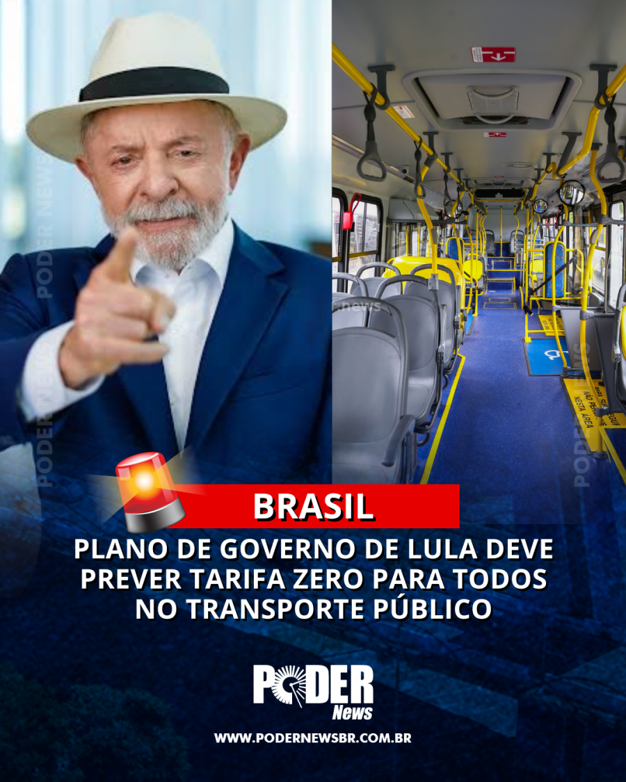 plano de governo de lula deve prever tarifa zero para todos no transporte público